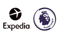 Premier League Badge&Expedia Sponsor